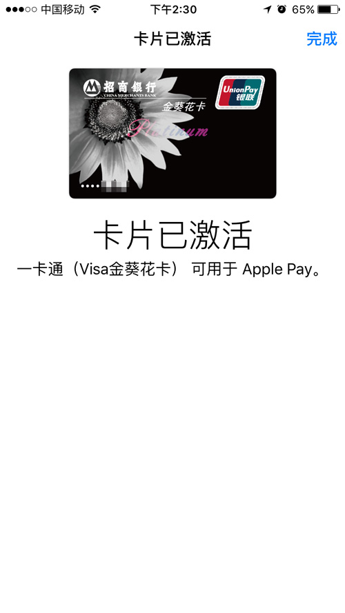 Apple Pay正式進入中國